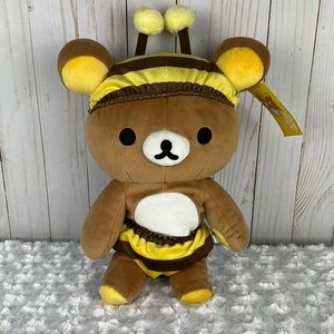 Rilakkuma Honey Bee Bear Plush 13 in